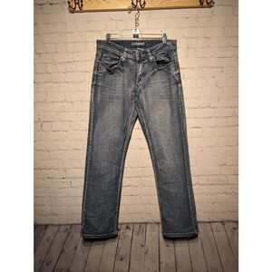 Flypaper mens straight leg slim jeans size 30x32 *